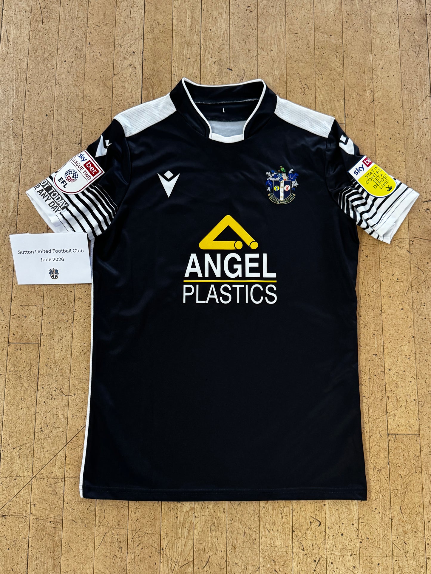 Stuart Nelson Black GK Shirt 2021-2022