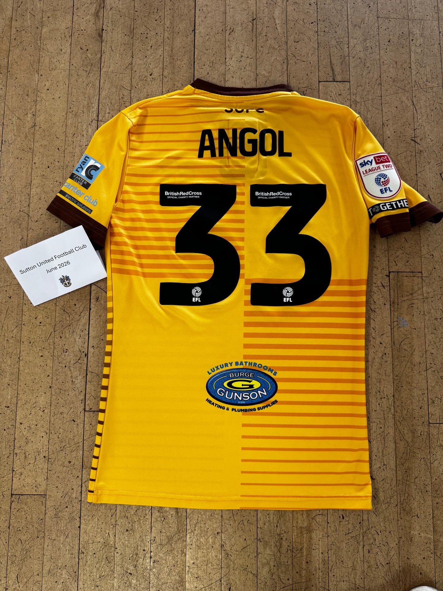 Lee Angol Player Shirt - Short Sleeve