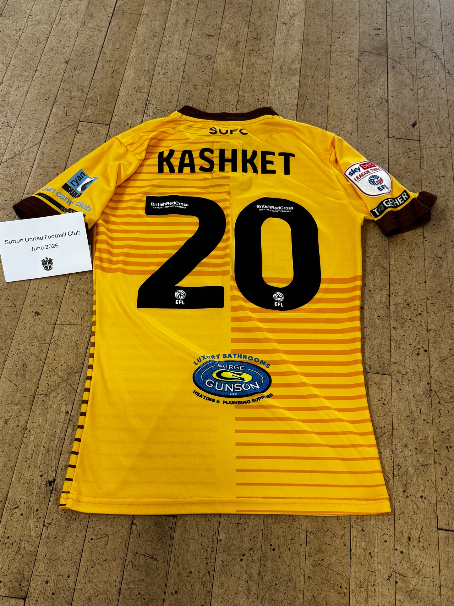 Scott Kashket Home Shirt 2023-2024