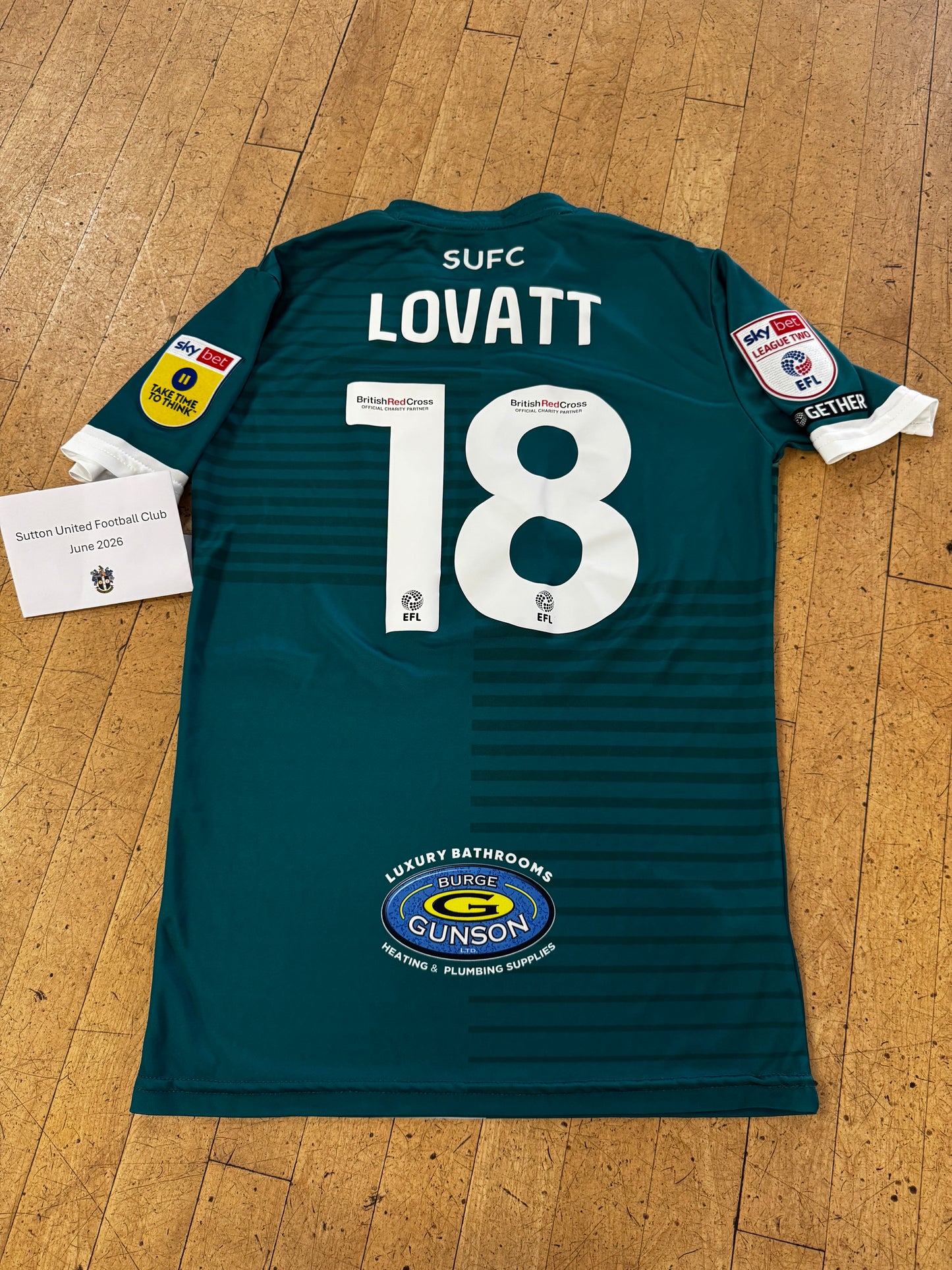 Adam Lovatt Green Away 2022-2023