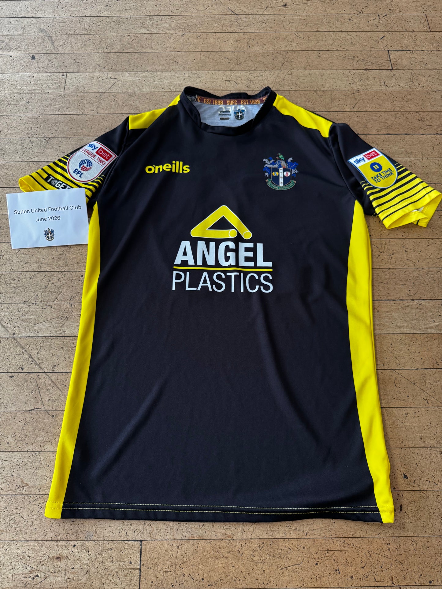 Kwame Thomas Black Away Shirt 2022-2023
