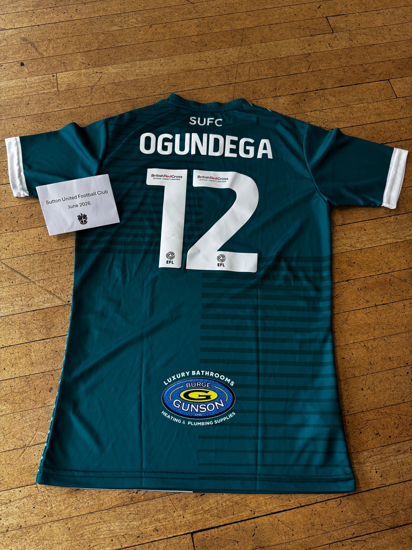 Tobi Ogundega Green Away Shirt 2022-2023