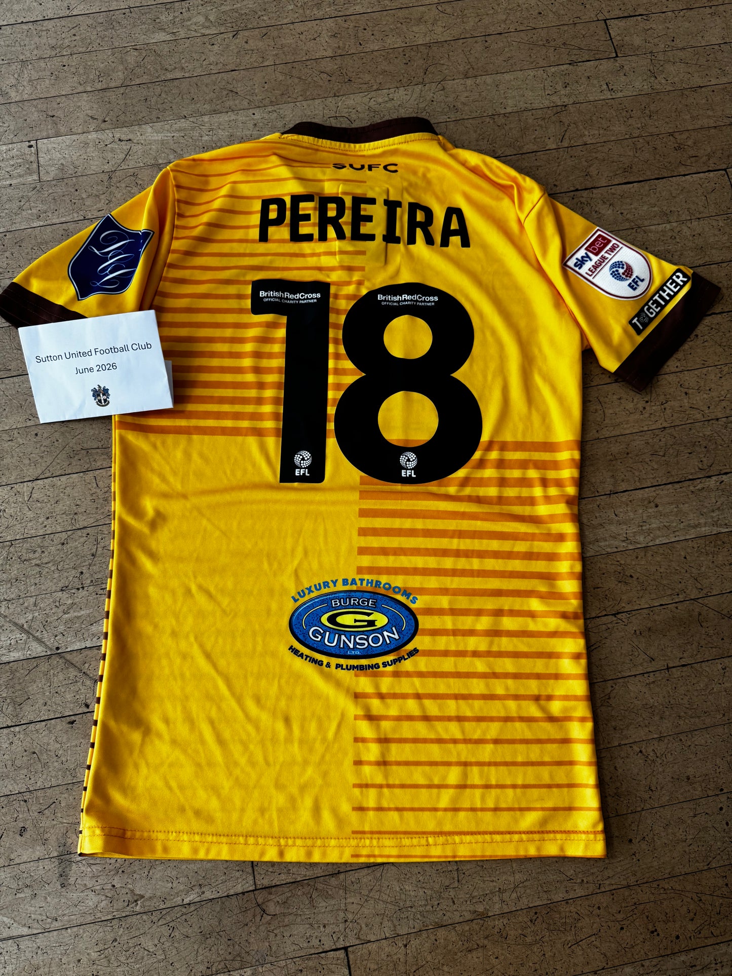 Dion Pereira Home Shirt 2023-2024