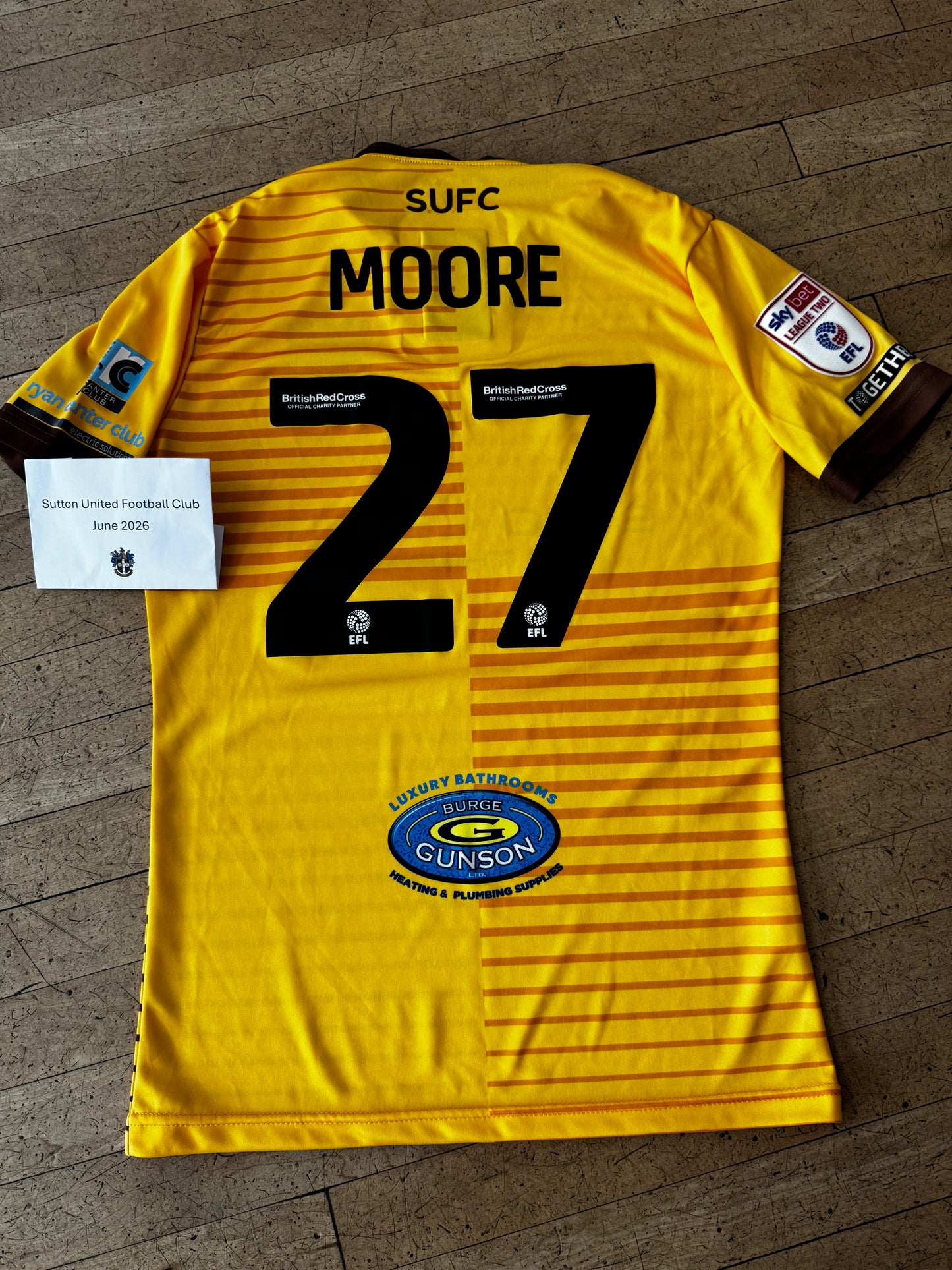 Deon Moore Home Shirt 2023-2024