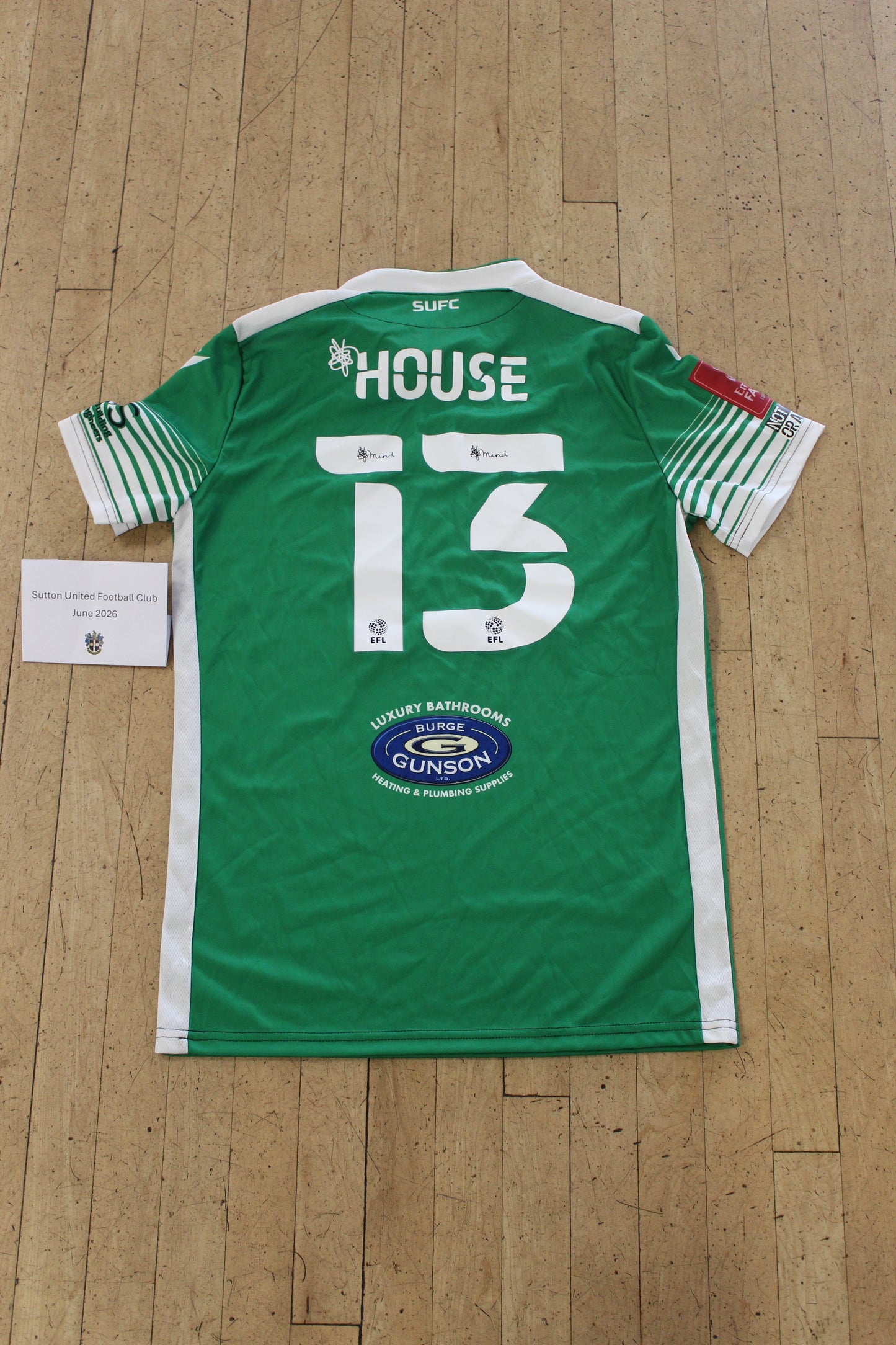 Brad House Green GK Shirt 2021-2022, FA Cup