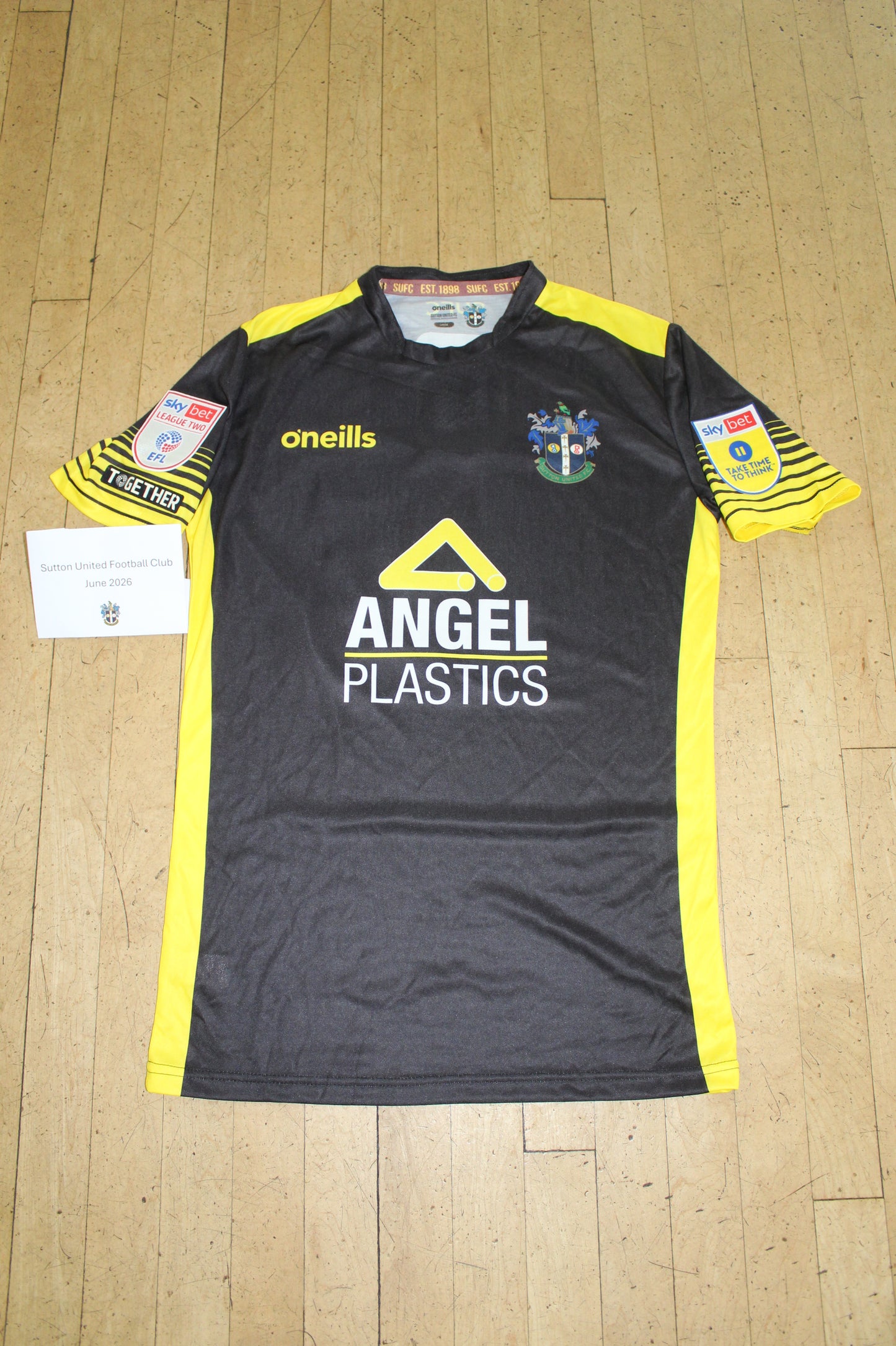 Craig Eastmond Black Away Shirt 2022-2023