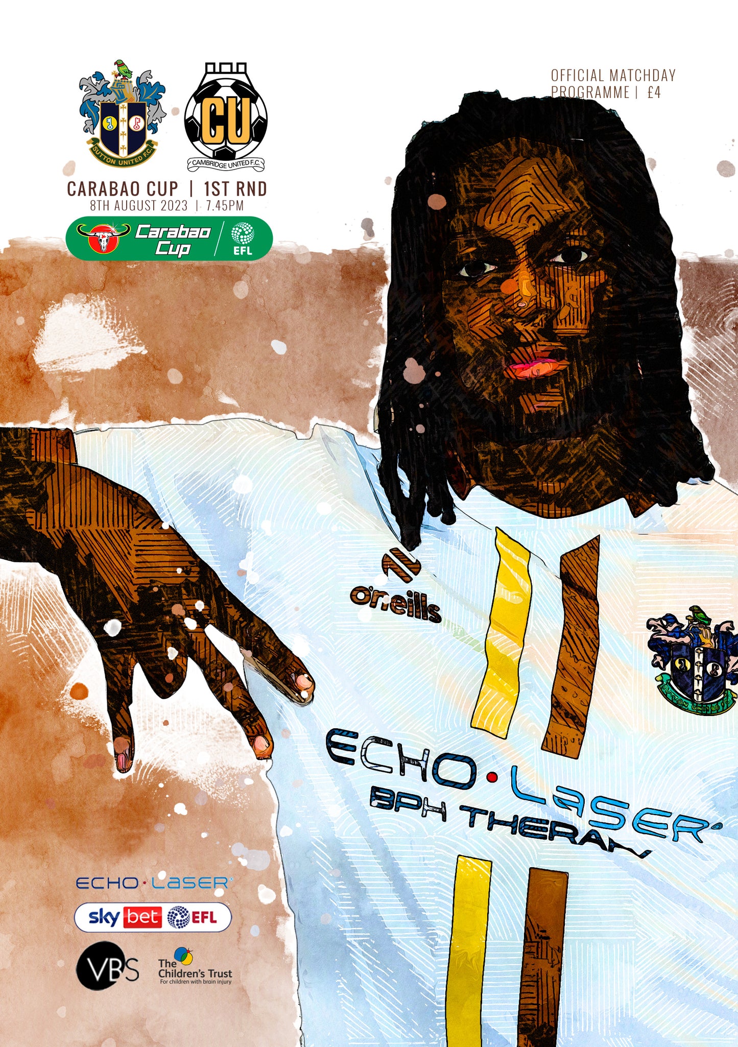 SUFC v Cambridge United Programme