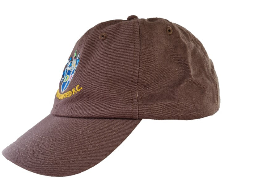 Brown Baseball Cap with Chino Twill
