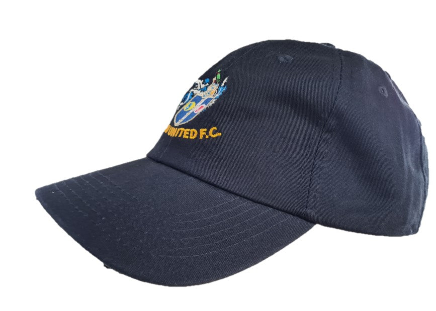 Navy Baseball Cap with Chino Twill