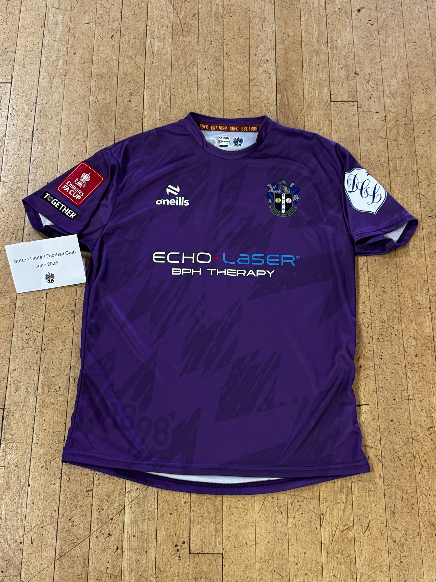 Jack Rose Purple GK Shirt 2023-2024, FA Cup