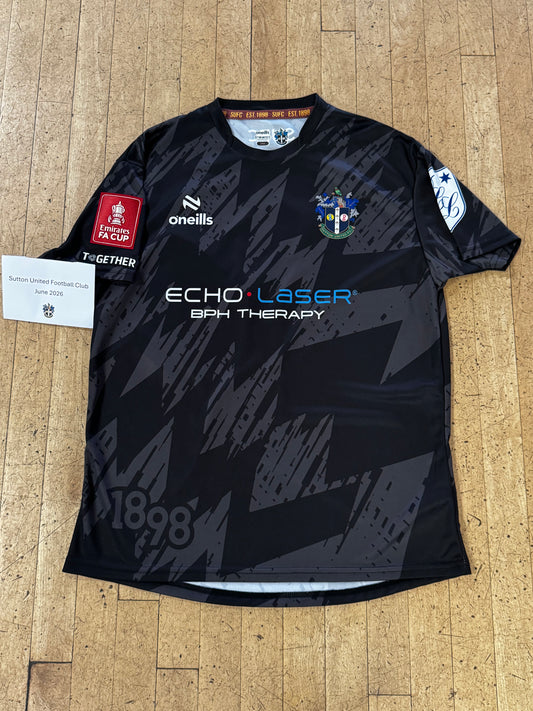 Jack Rose Black GK Shirt 2023-2024, FA Cup