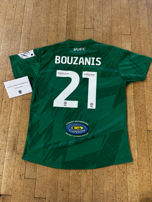 Dean Bouzanis Green GK Shirt 2023-2024
