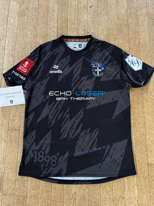 Dean Bouzanis Black GK Shirt 2023-2024, FA Cup