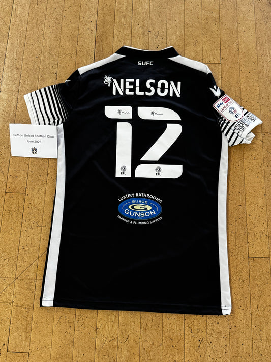 Stuart Nelson Black GK Shirt 2021-2022
