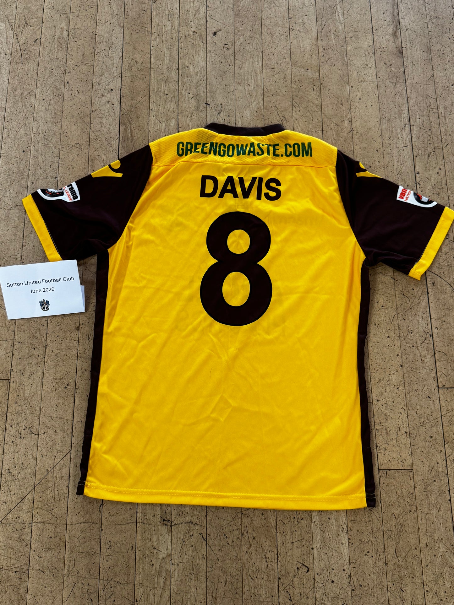 Kenny Davis Home Shirt 2018-2019