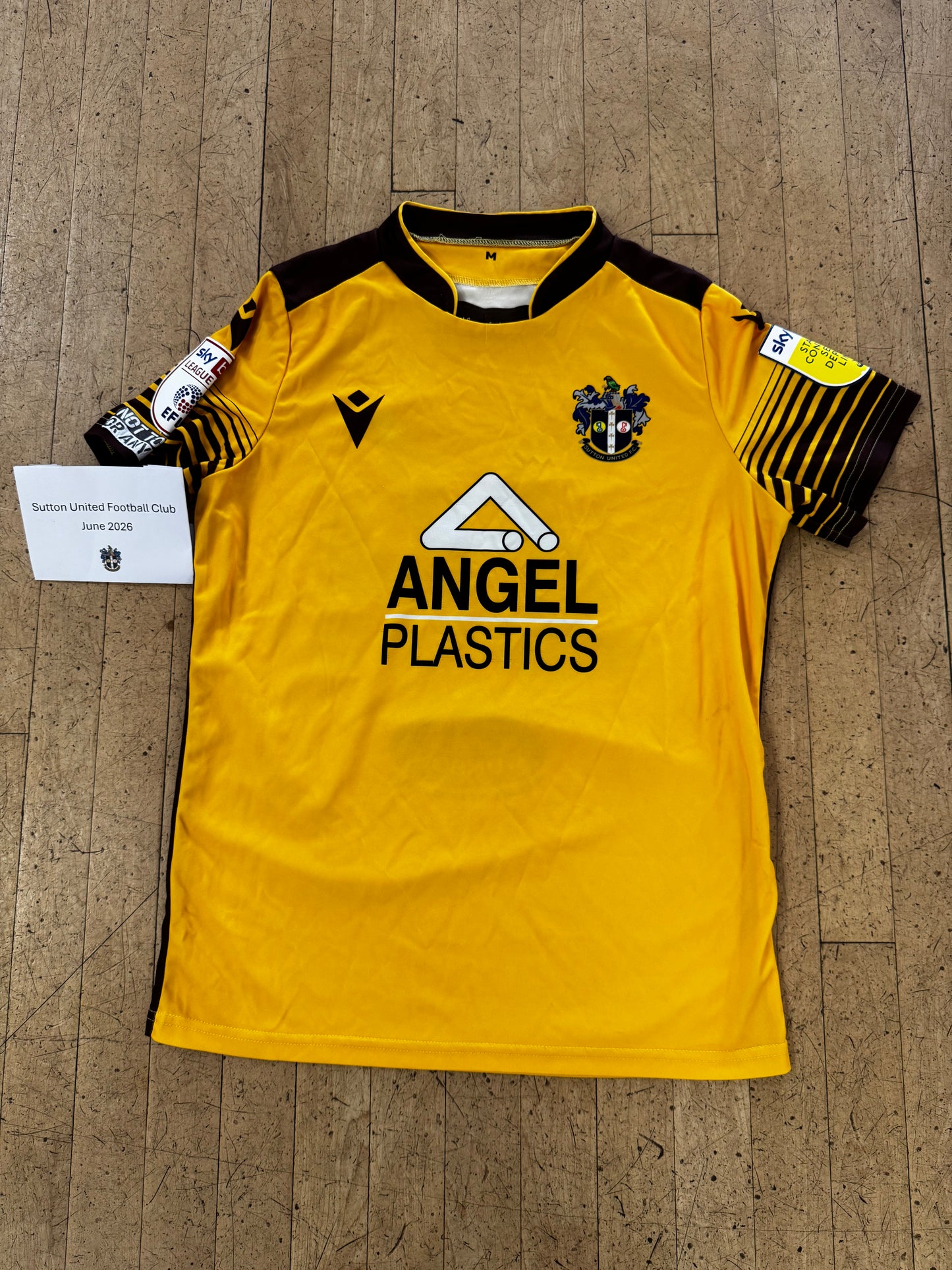 Rob Milsom Home Shirt 2021-2022