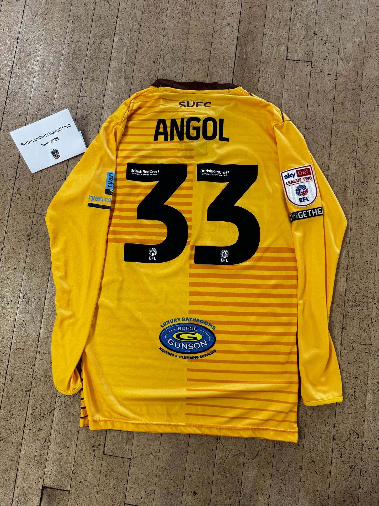 Lee Angol Player Shirt - Long Sleeve