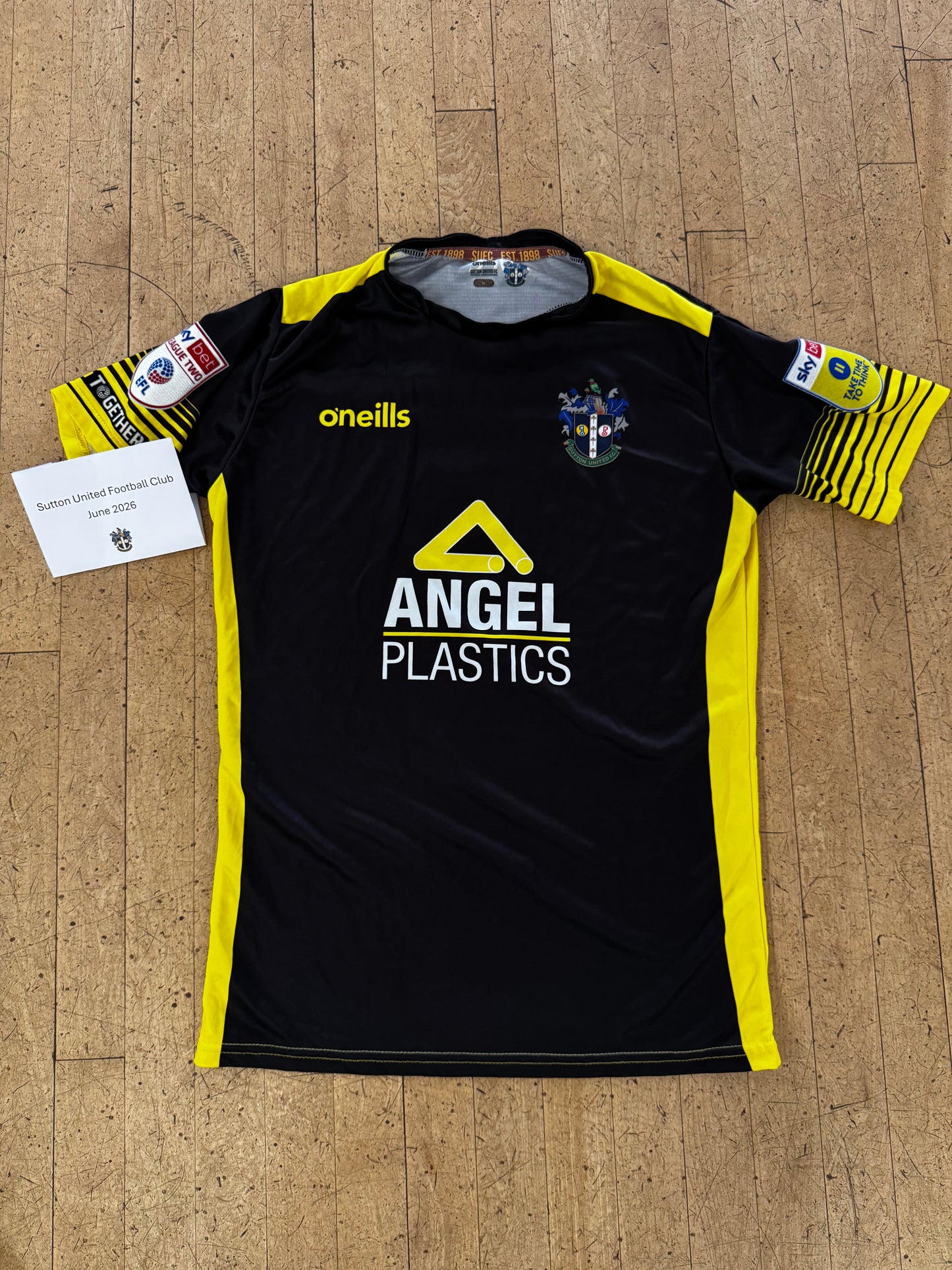 Enzio Boldewijn Black Away Shirt - 2022-2023