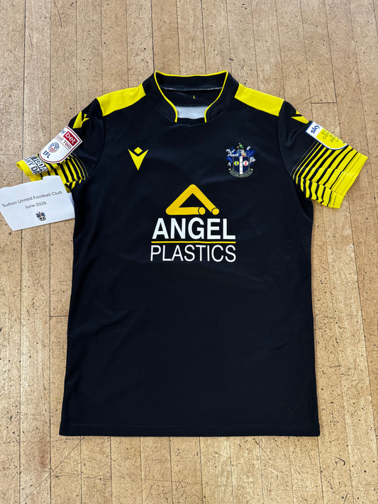 Richie Bennett Black Away Shirt 2021-2022