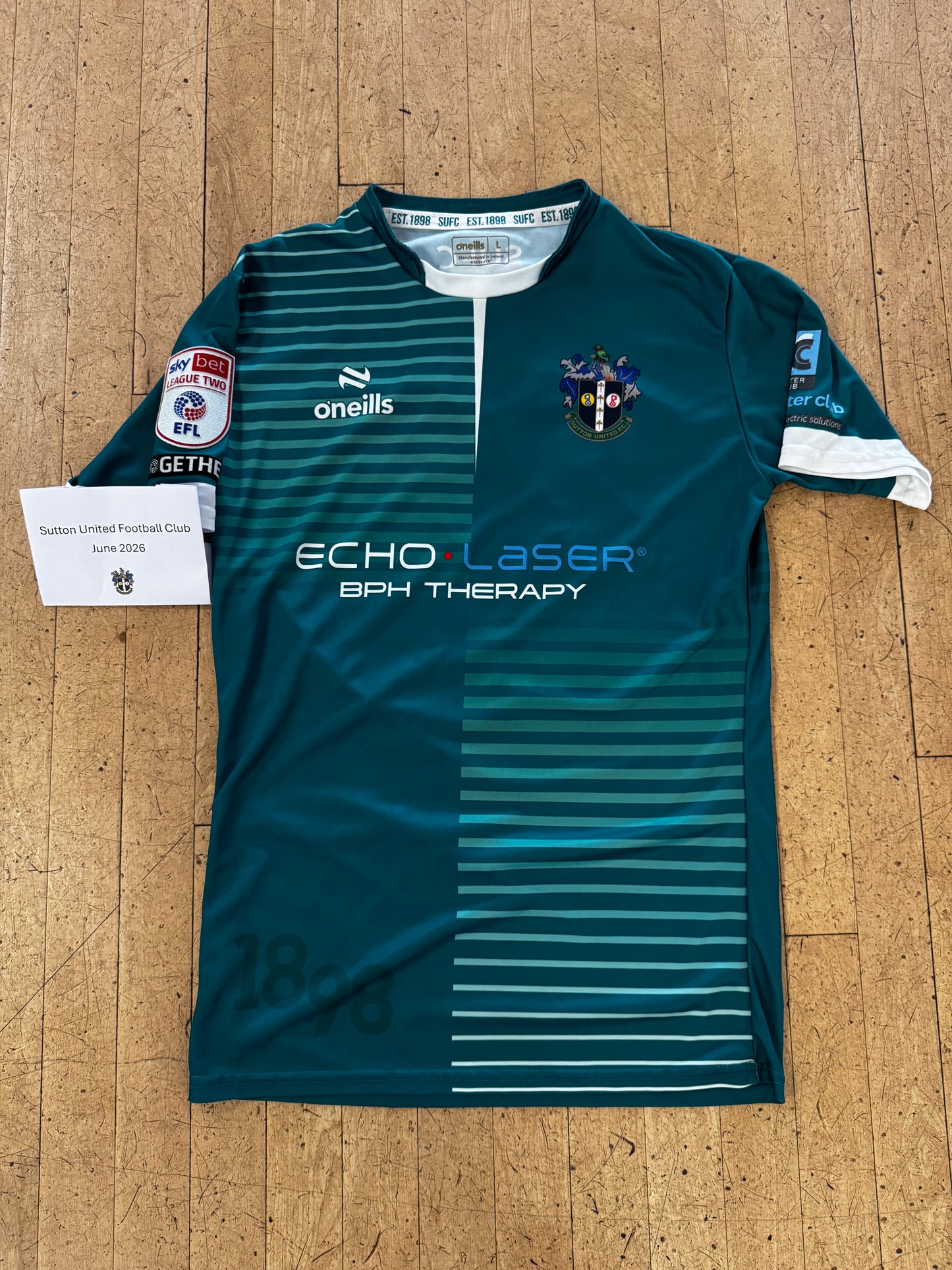 Lee Angol Green Away Shirt - 2023-2024