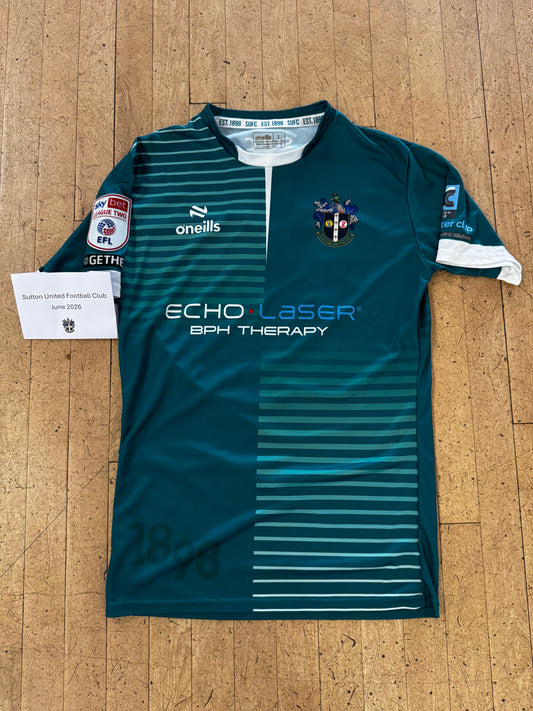 Lee Angol Green Away Shirt - 2023-2024