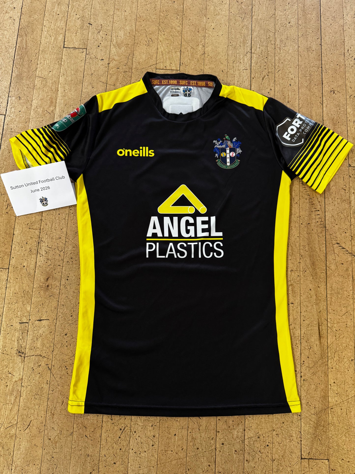 Omar Bugiel Black Away Shirt, Carabao Cup - 2022-2023