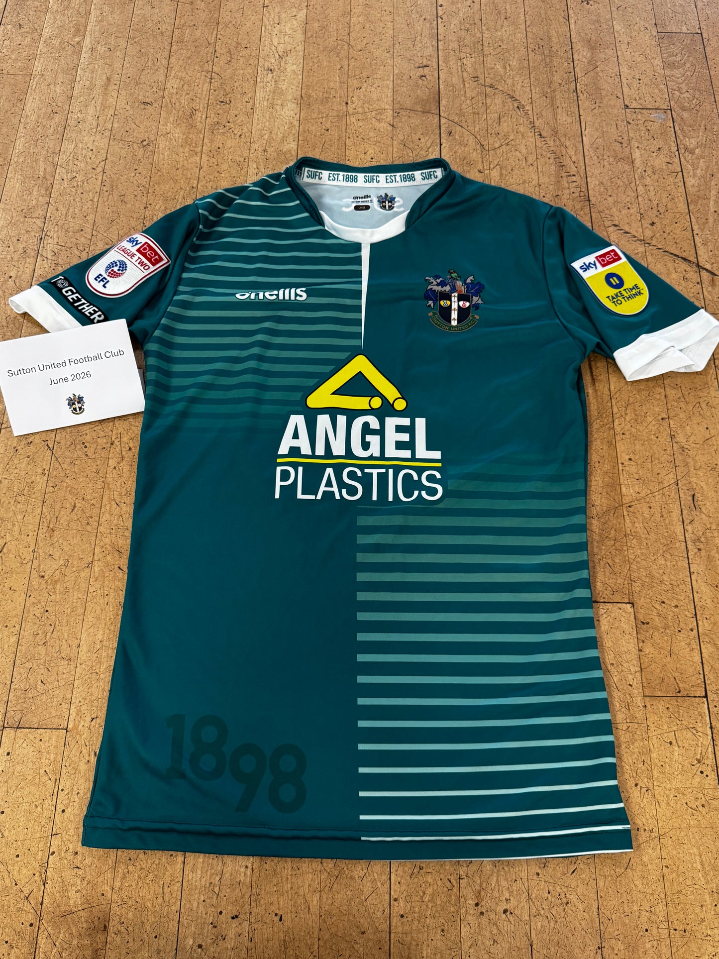 Tope Fadahunsi Green Away Shirt 2022-2023