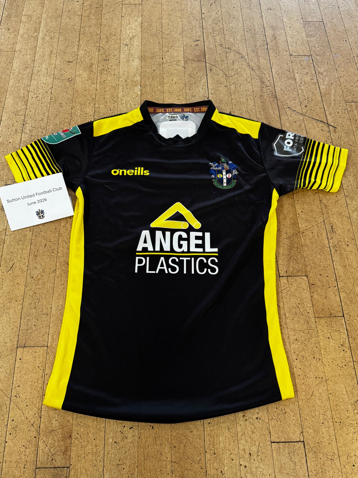 Tope Fadahunsi Black Away Shirt 2022-2023, Carabao Cup