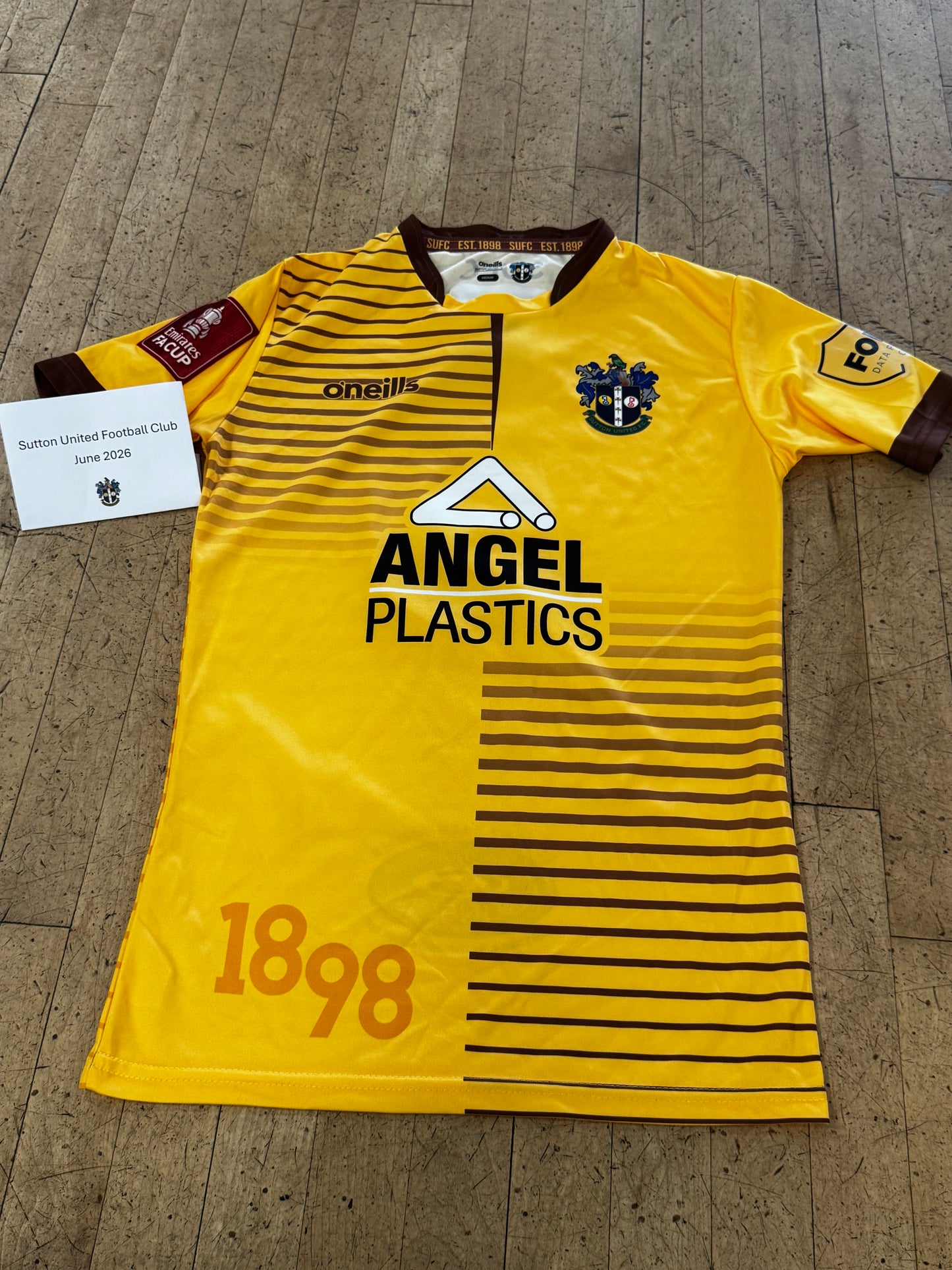 Sam Hart Home Shirt 2022-2023, FA Cup