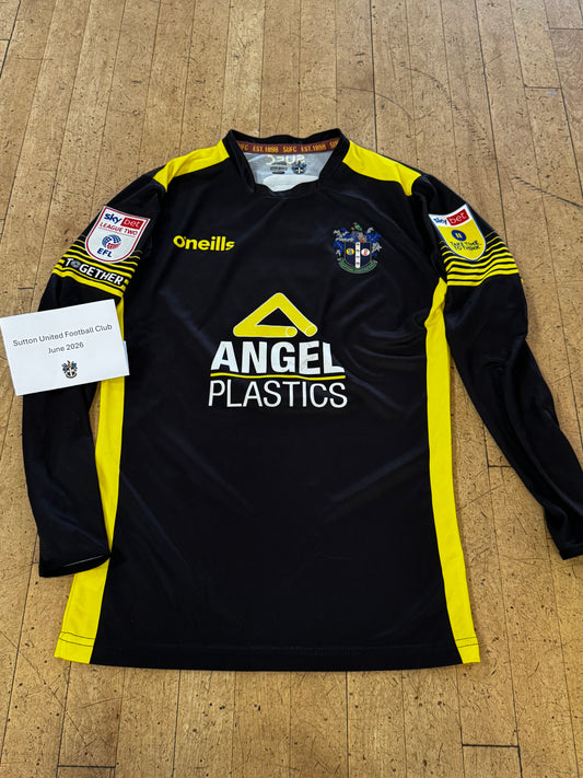 Sam Hart Black Away Shirt 2022-2023