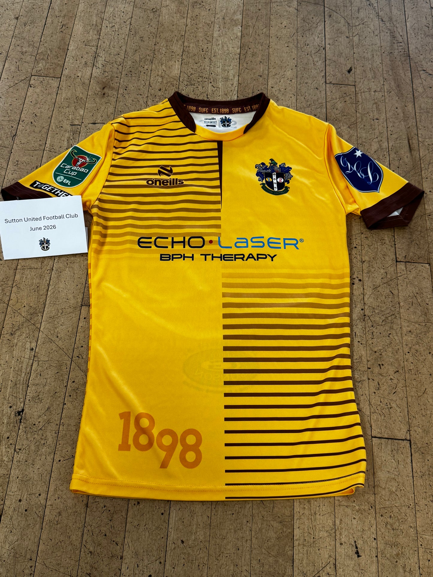 Scott Kashket Home Shirt 2023-2024, Carabao Cup