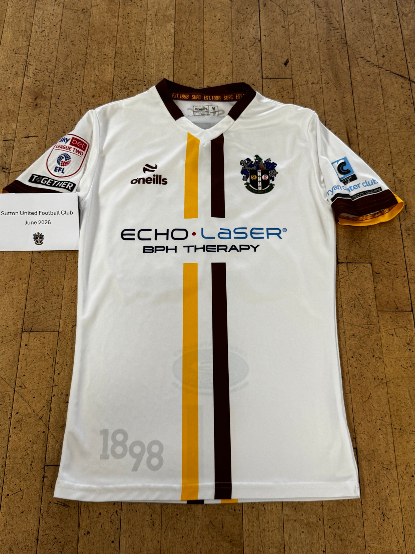 Scott Kashket White Away Shirt 2023-2024
