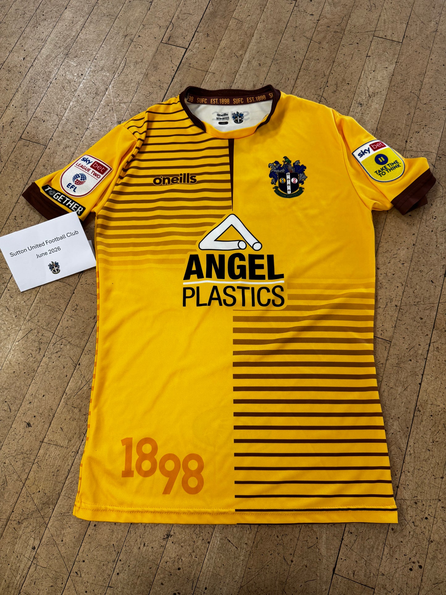 Adam Lovatt Black Away Shirt 2022-2023