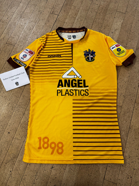 Adam Lovatt Black Away Shirt 2022-2023