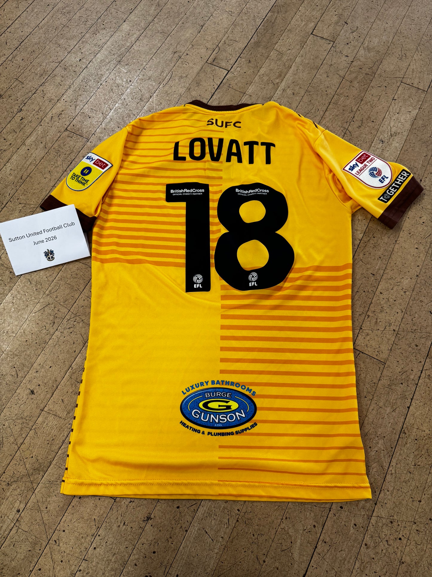 Adam Lovatt Home Shirt 2022-2023