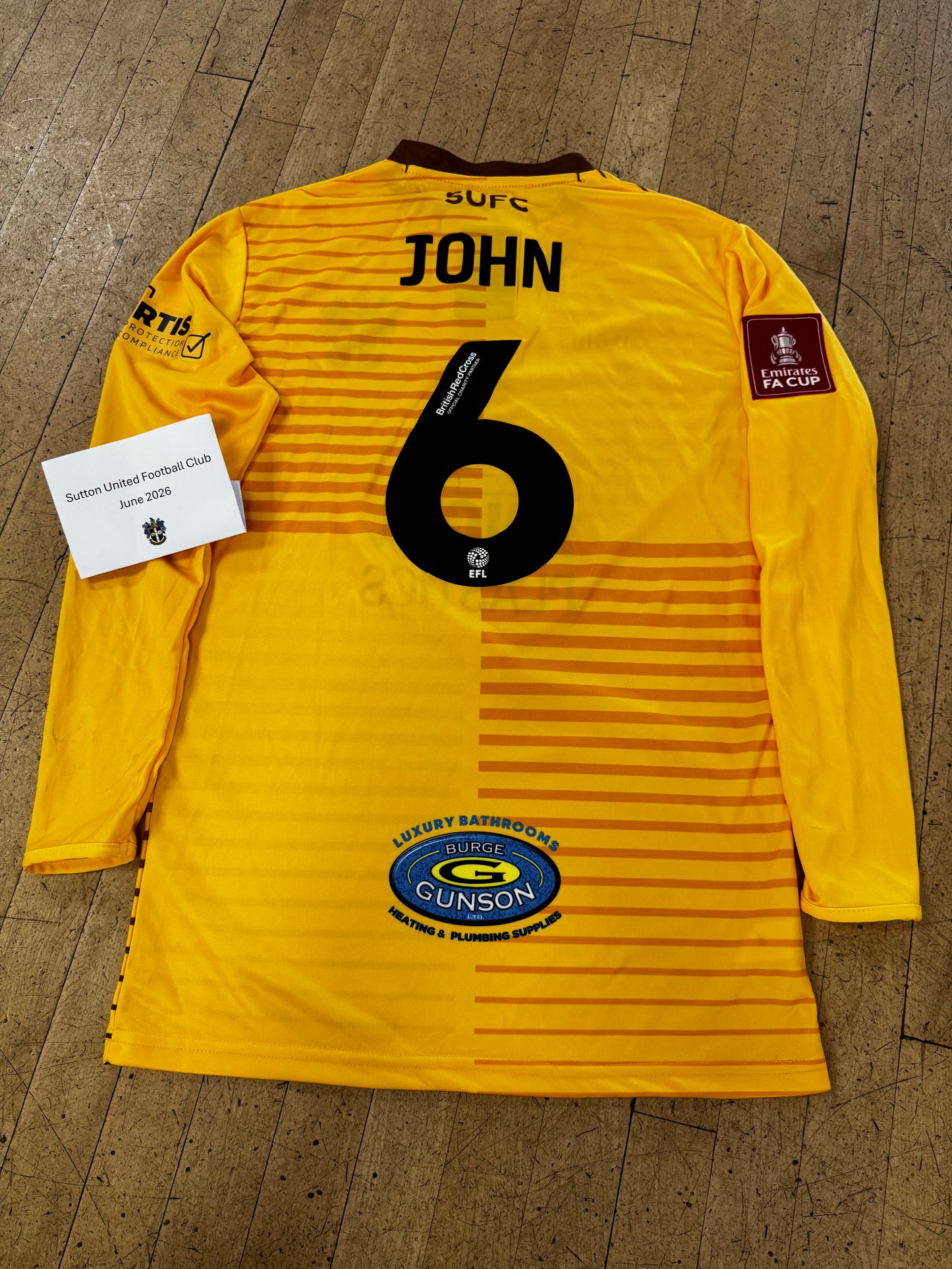 Louis John Home Shirt 2022-2023, FA Cup