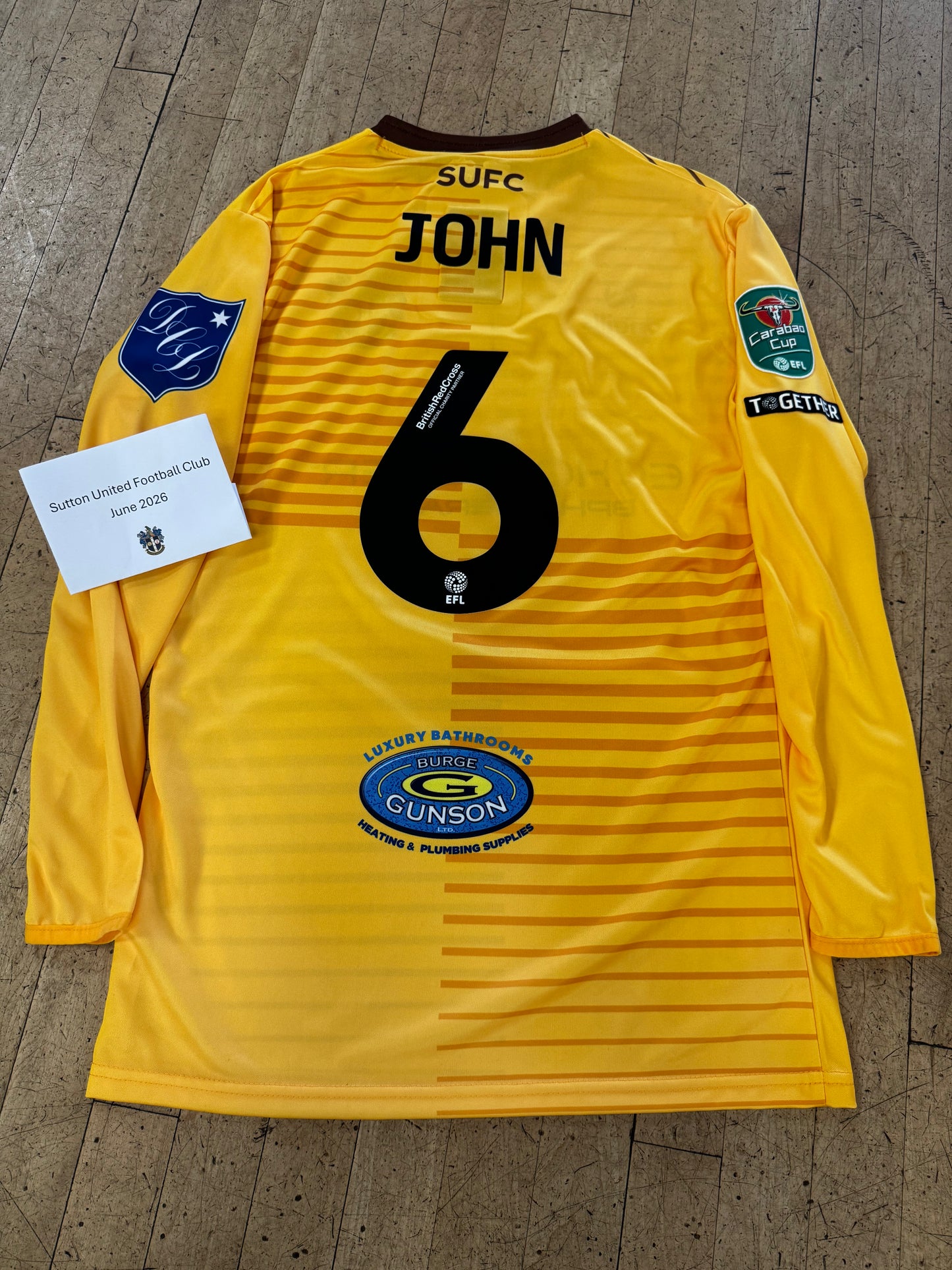 Louis John Home Shirt 2023-2024, Carabao Cup