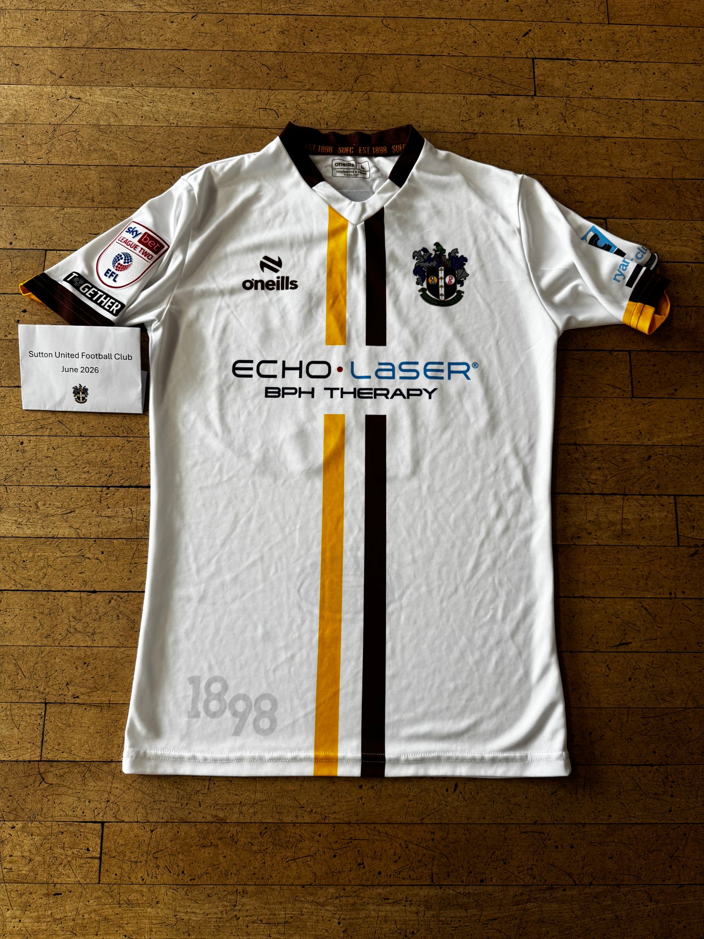 Aiden O'Brien White Away Shirt 2023-2024
