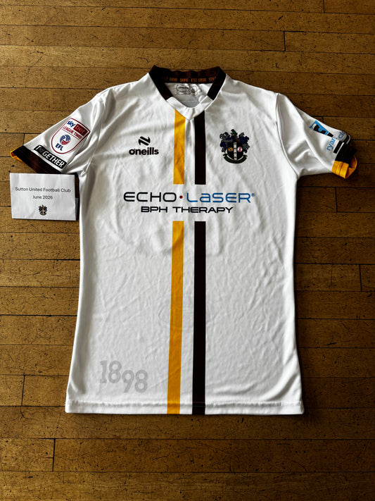 Aiden O'Brien White Away Shirt 2023-2024