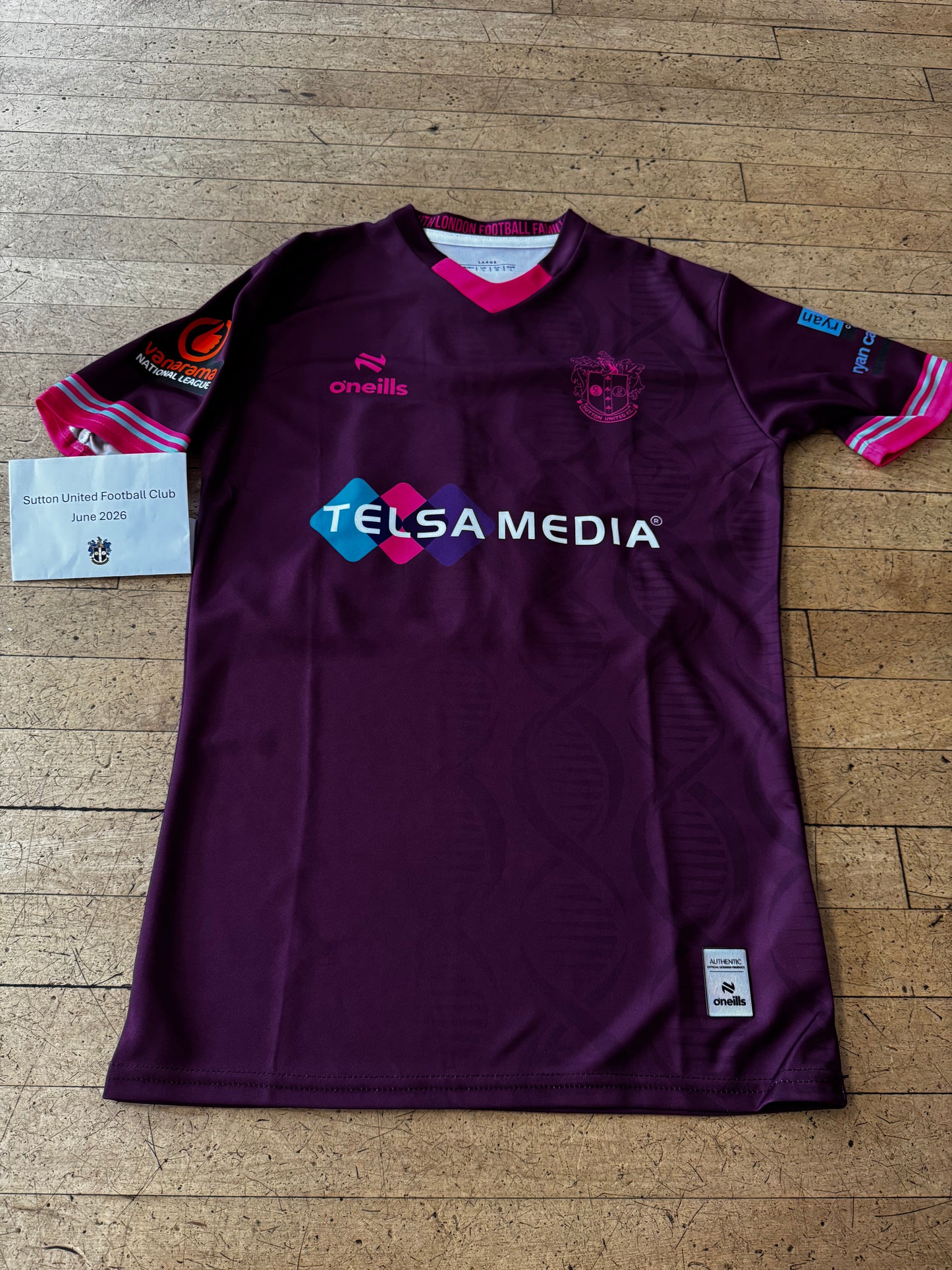 Henry Sandat Aubergine Third Shirt 2024-2025