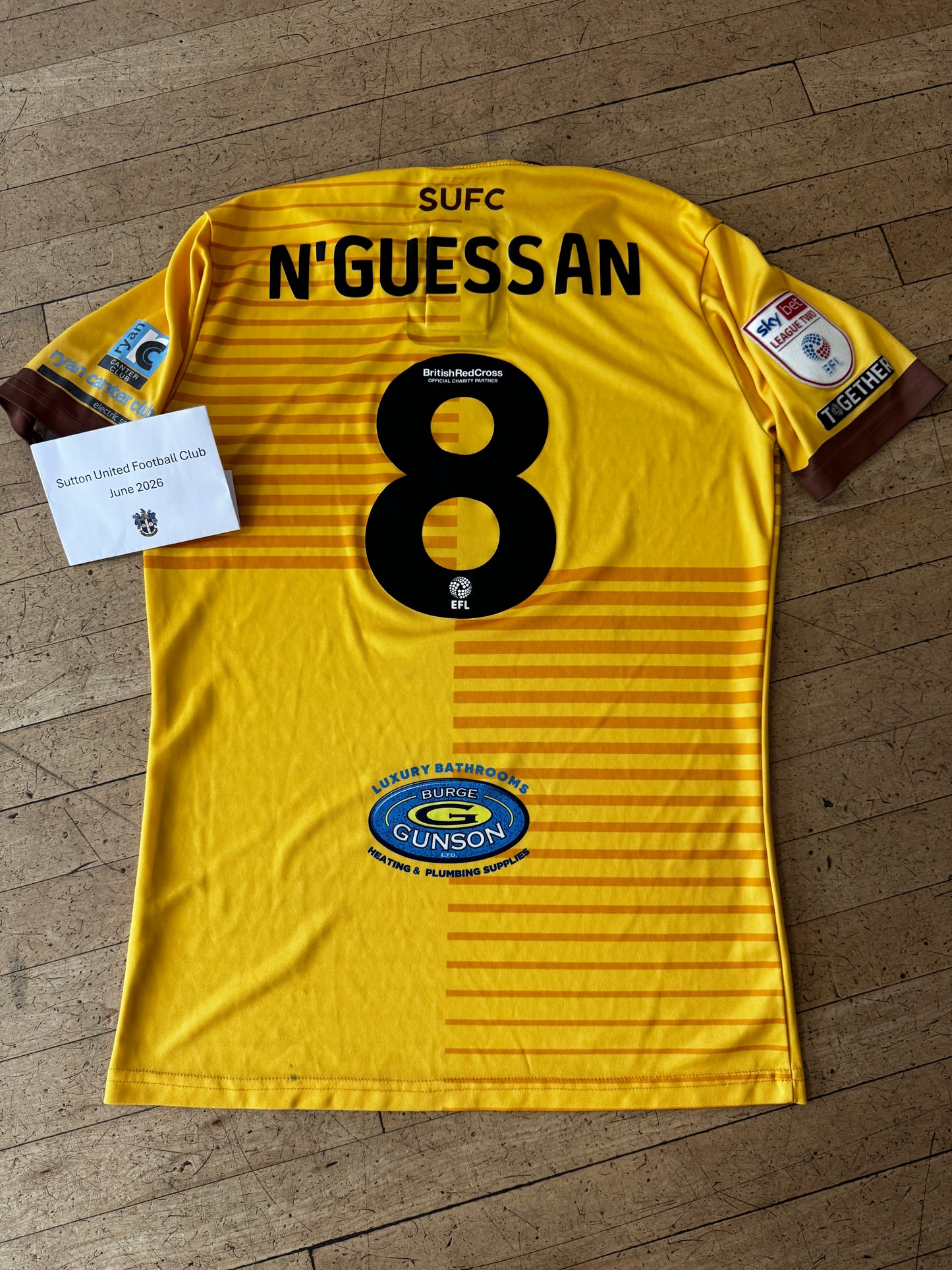 Christian N'Guessan Home Shirt 2023-2024