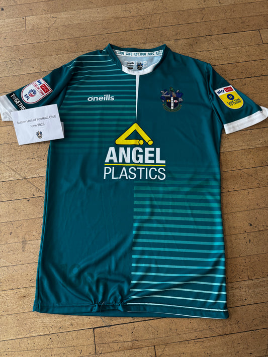 Will Randall Green Away Shirt 2022-2023