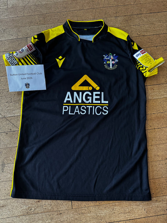 Will Randall Black Away Shirt 2021-2022