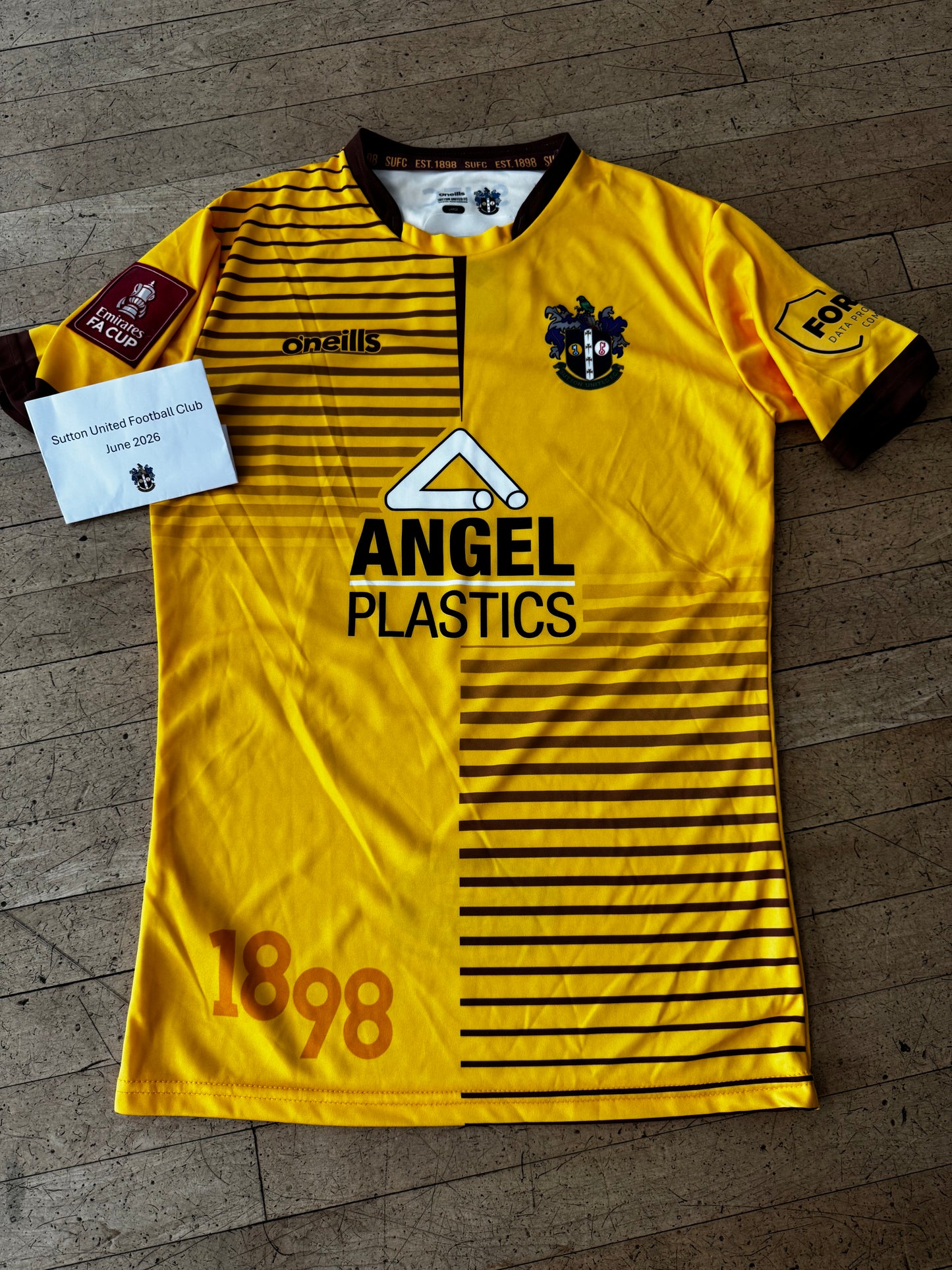 Josh Neufville Home Shirt 2022-2023, FA Cup