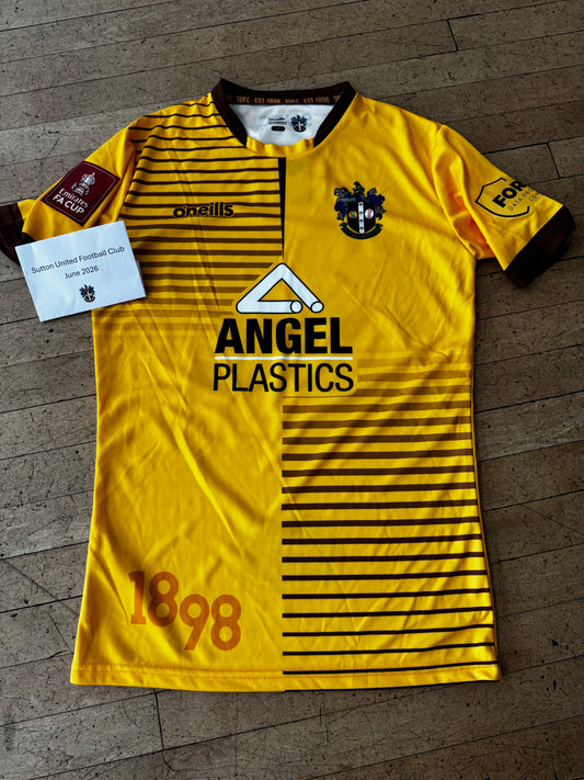 Josh Neufville Home Shirt 2022-2023, FA Cup