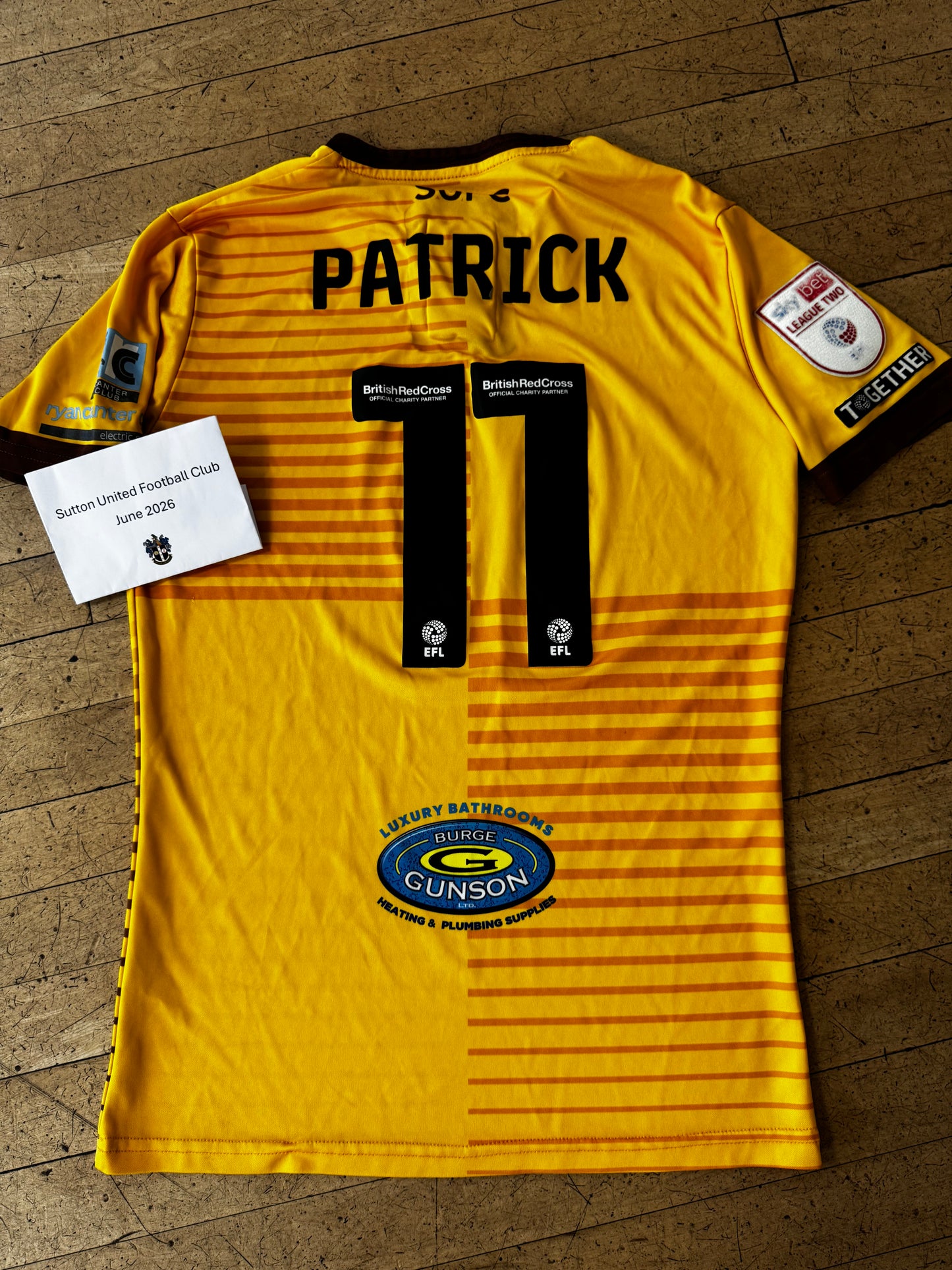 Omari Patrick Home Shirt 2023-2024