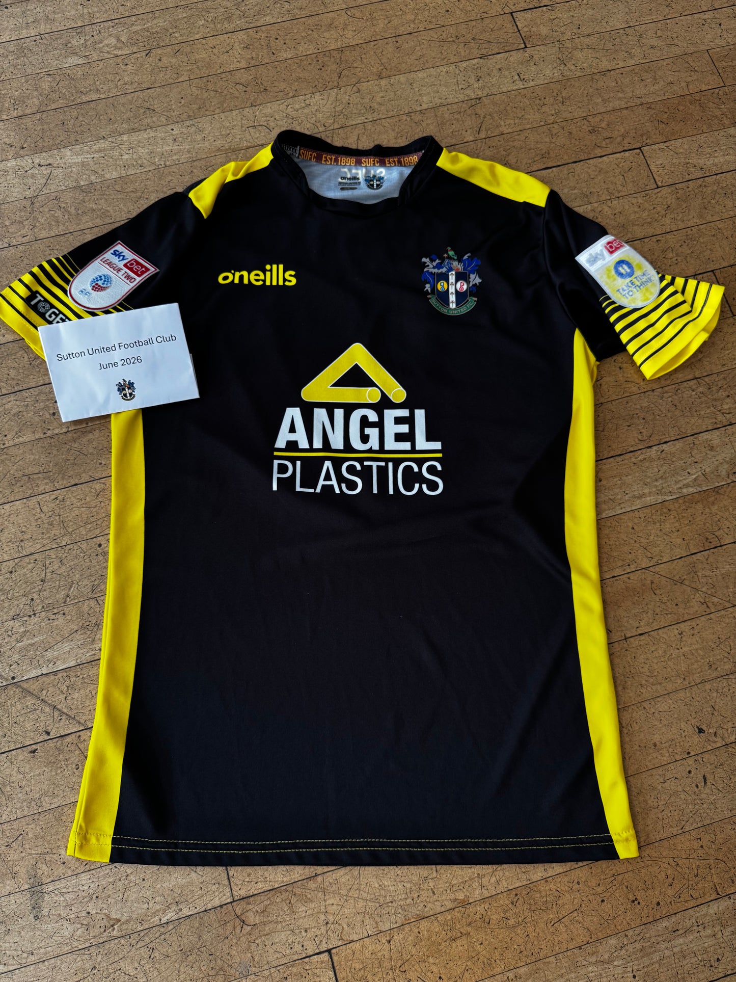 Kylian Kouassi Black Away Shirt 2022-2023