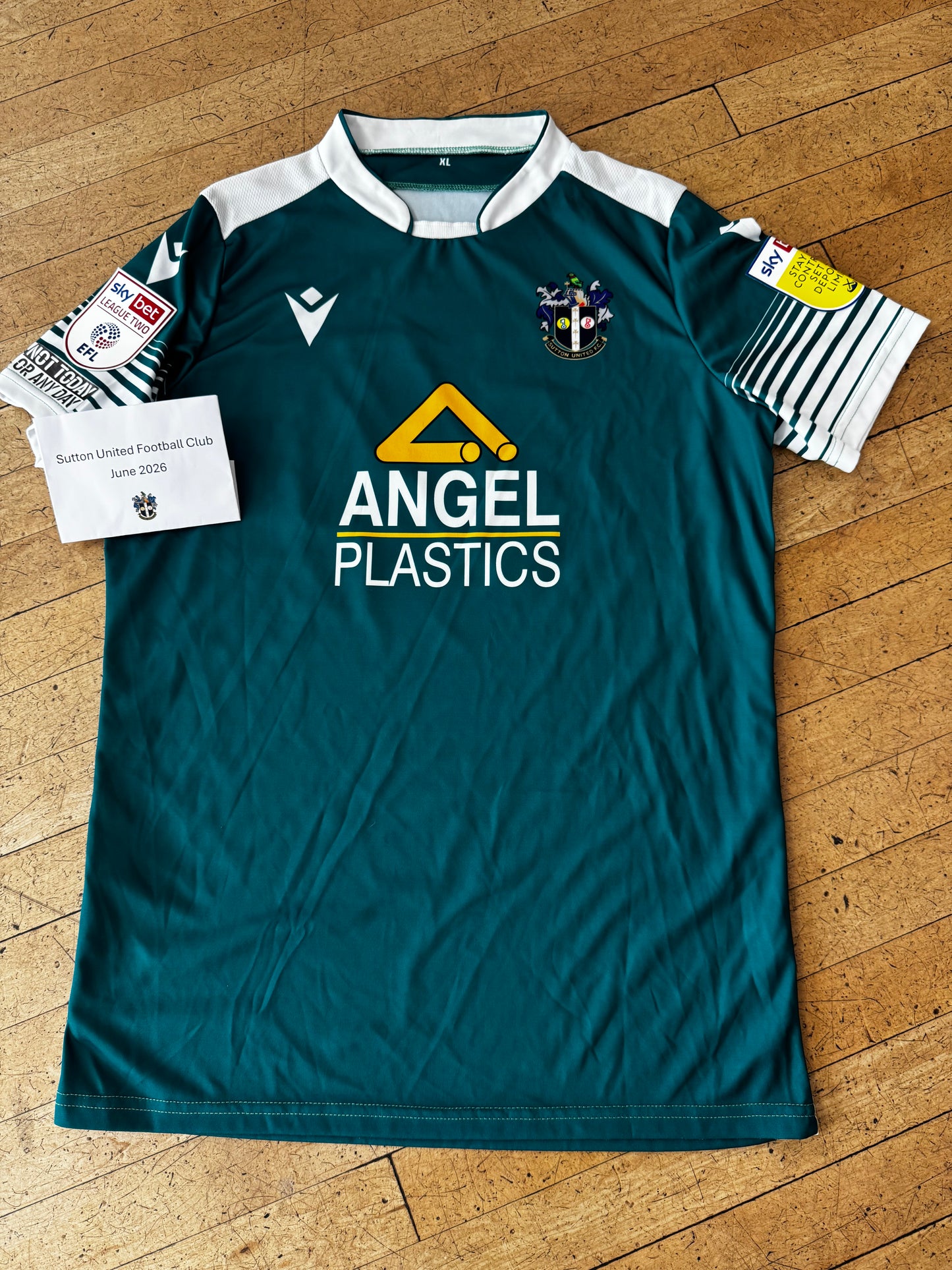 Craig Dundas Green Away Shirt 2021-2022
