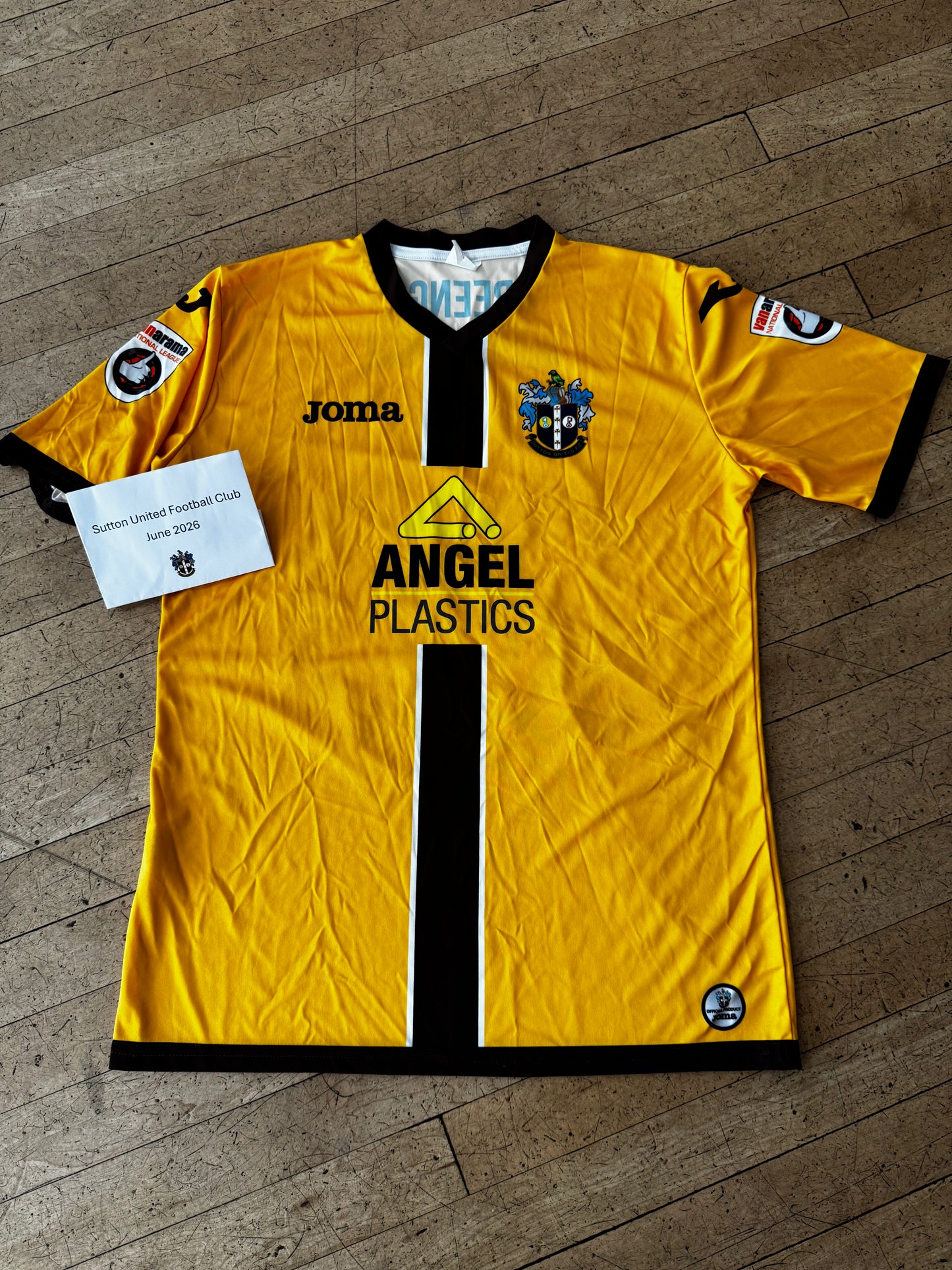 Tommy Wright Home Shirt 2017-2018 - With Spelling Error