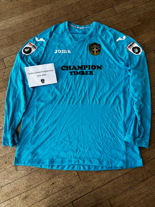 Aleksander Gogic Blue GK Shirt 2016-2017